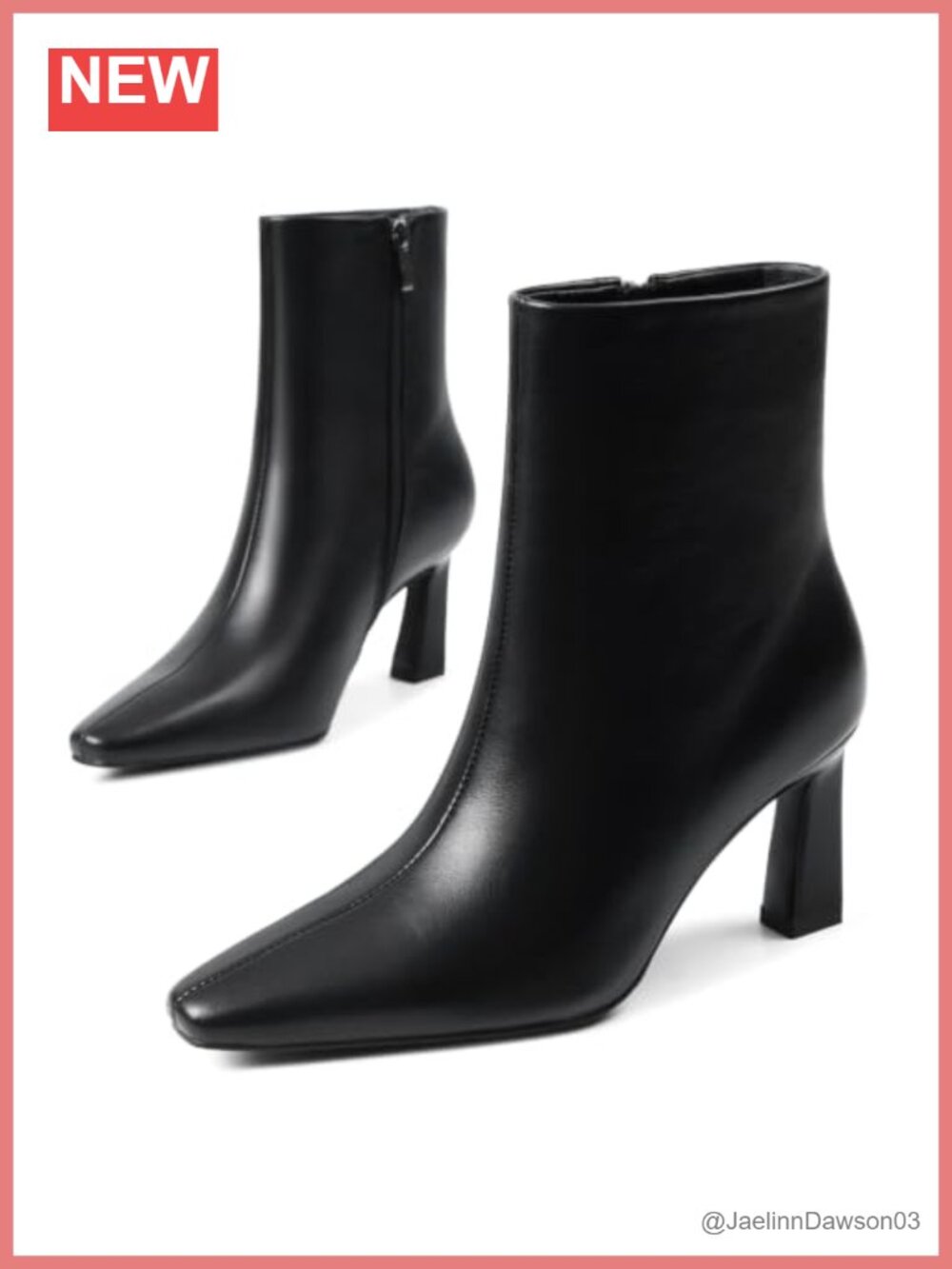 Women's Kitten Heel Ankle Boots Faux Suede Pointed Toe Side Zipper Booties